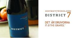 District 7 Pinot Noir när den är som bäst!