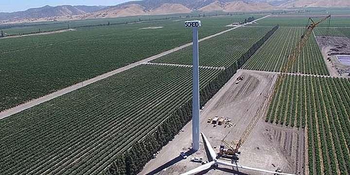 Vingård i Salinas satsar på hållbar energi