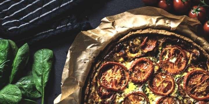 Tomatfrossa!! Fransk Tarte à la Tomate och ett trevligt slottsvin