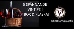 5 spännande vintips i box och flaska!