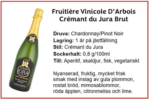 vinergionen jura - brut cremant