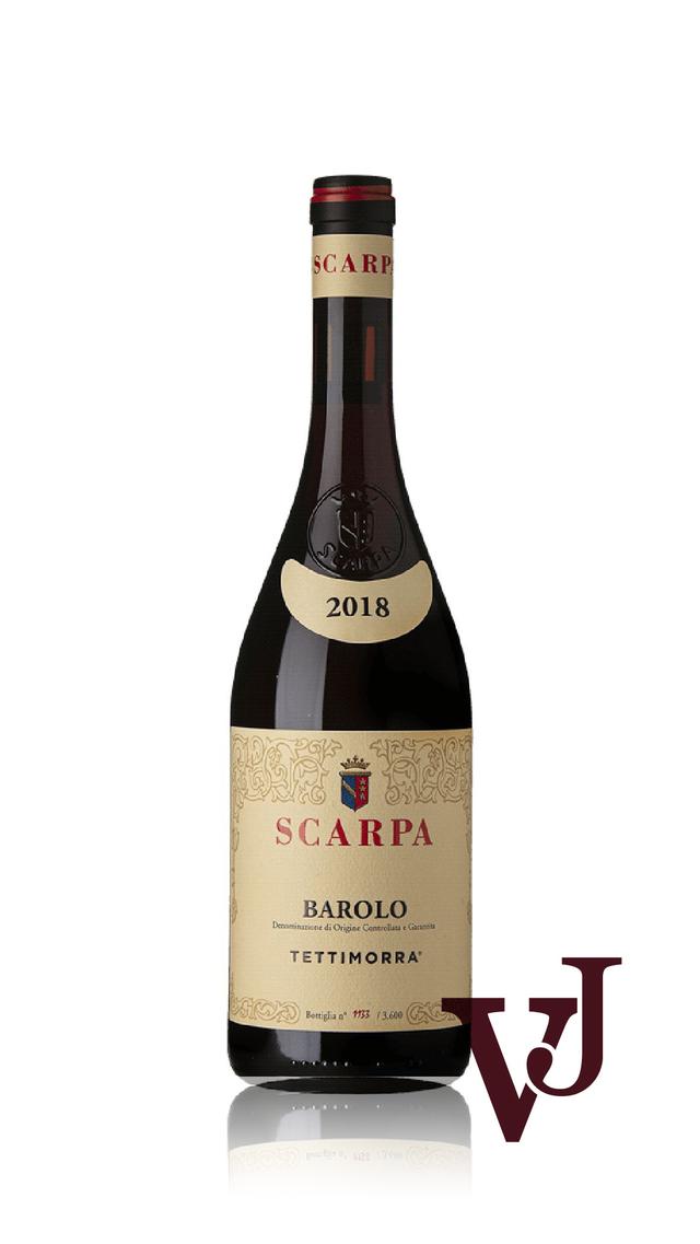 Scarpa Barolo Tettimorra 2018 från www.vinjournalen.se