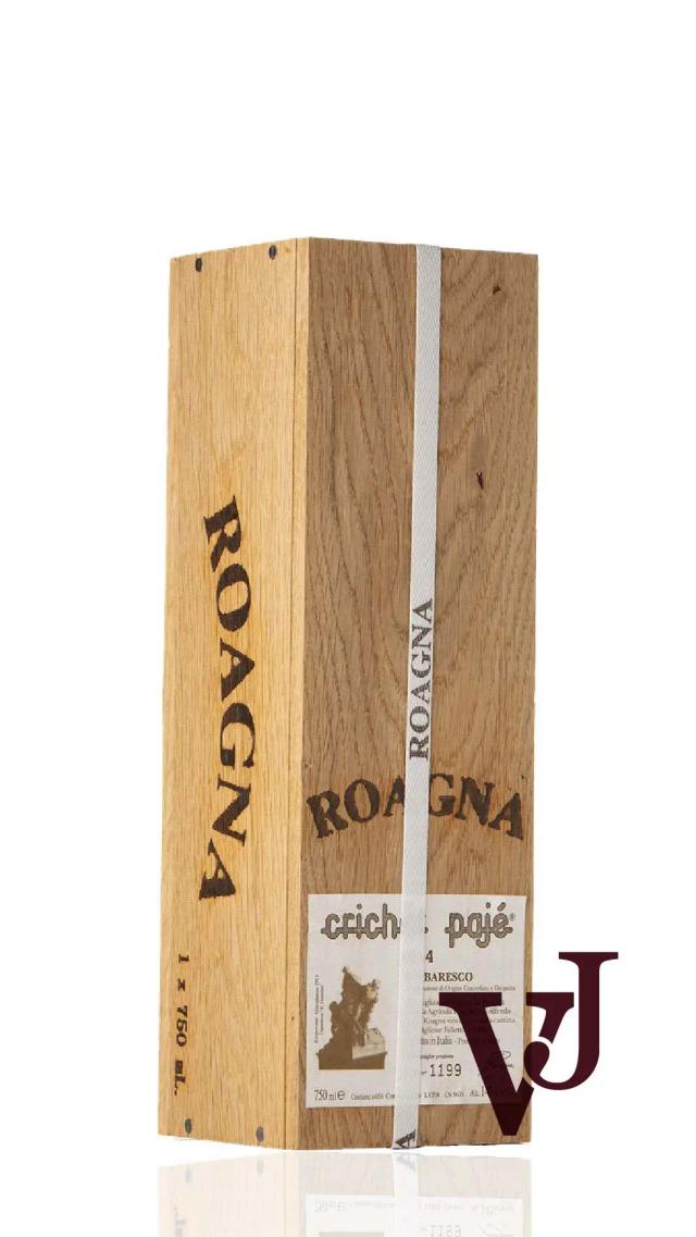 Barbaresco Crichët Pajé Roagna Azienda Agricola I Paglieri 2014 från www.vinjournalen.se