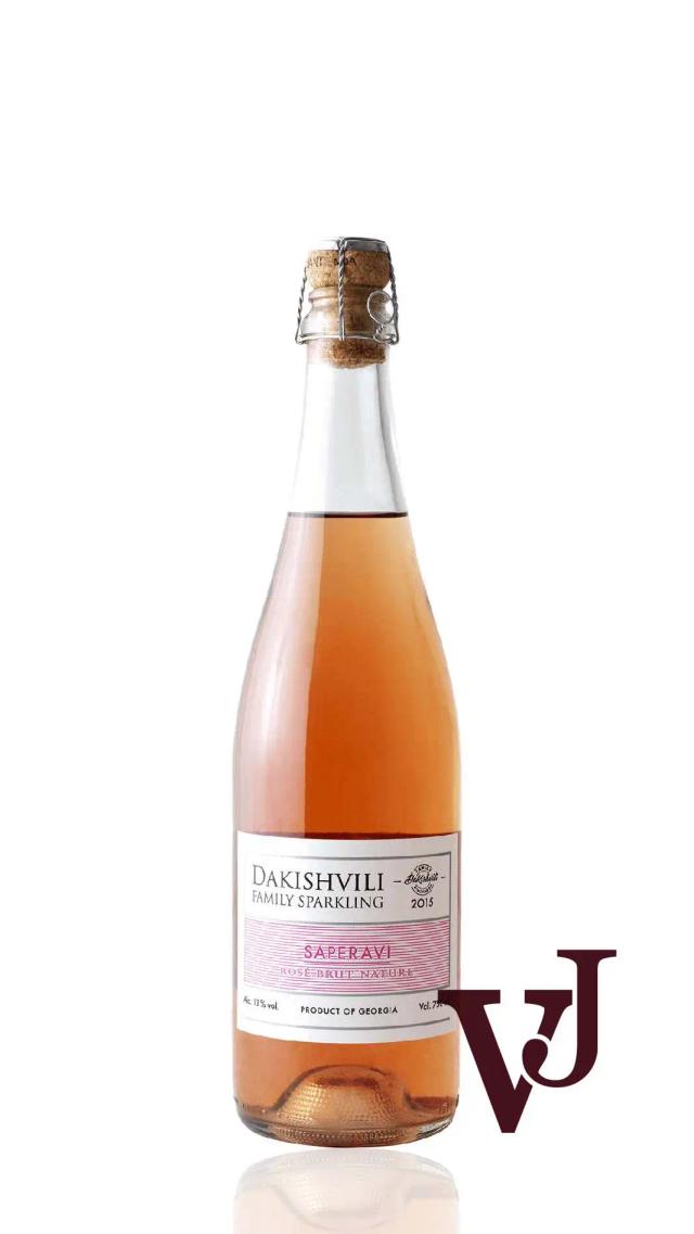 Dakishvili Family Sparkling Saperavi Rosé Brut Nature 2015