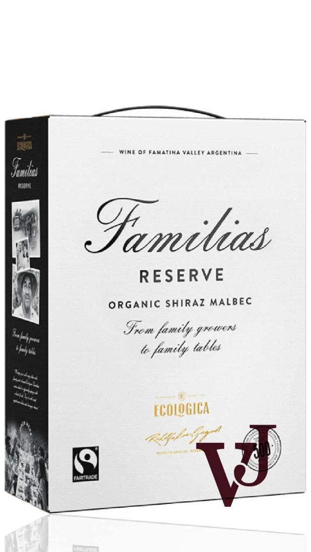 Ecologica Familias Reserve Shiraz Malbec