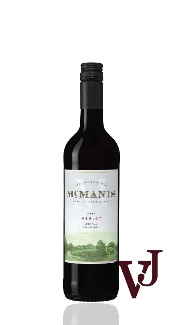 McManis Merlot 2021 från www.vinjournalen.se