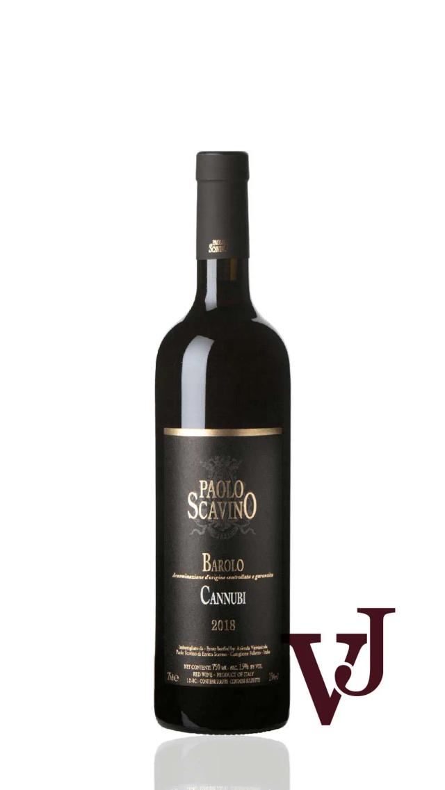 Paolo Scavino Barolo Cannubi 2018 från www.vinjournalen.se