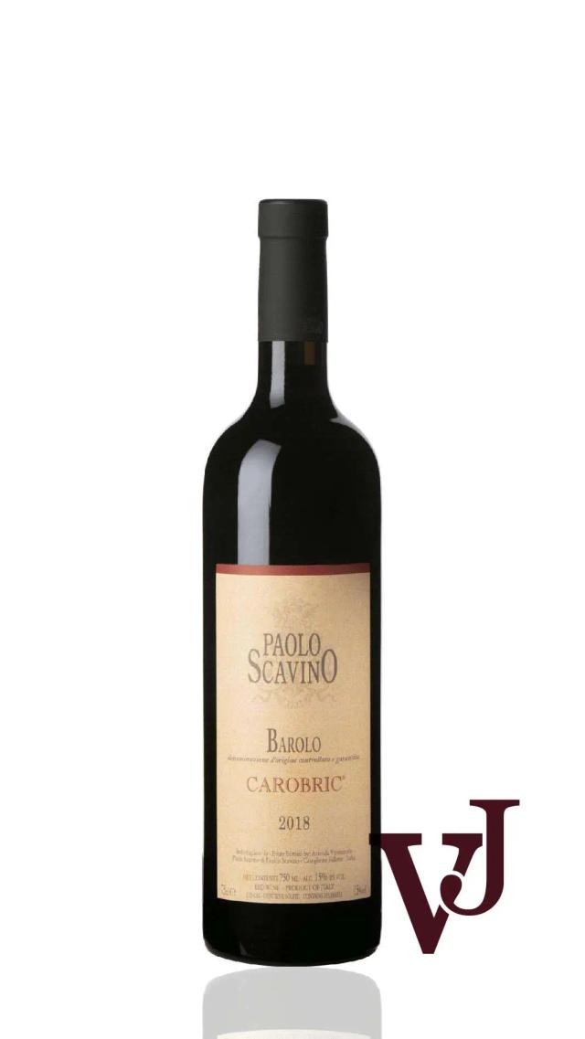 Paolo Scavino Barolo Carobric 2018 från www.vinjournalen.se