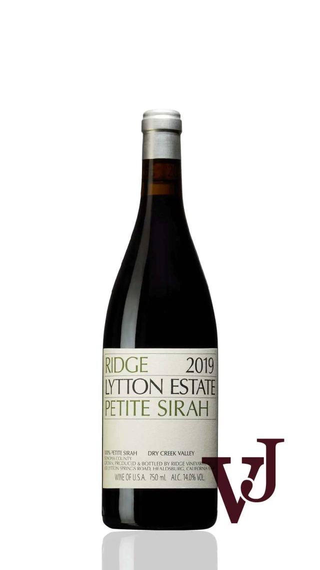 Ridge Lytton Estate Petite Sirah 2019