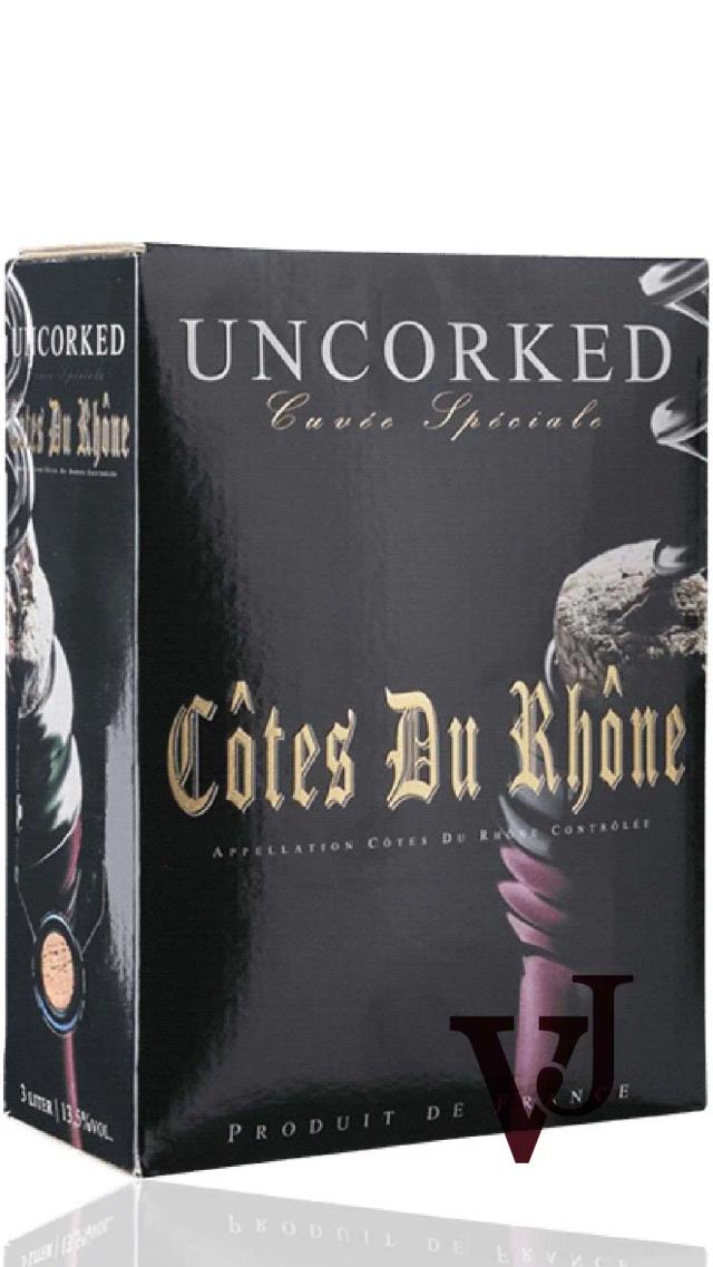 Uncorked Côtes-du-Rhône från www.vinjournalen.se