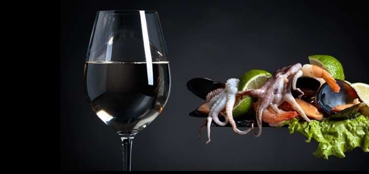 vintips: rött vin och bläckfisk