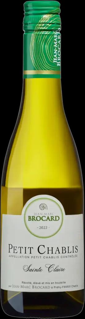 Petit Chablis Domaine Sainte Claire J M Brocard 2021