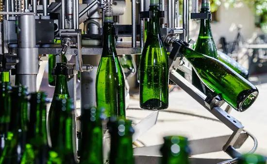 Bubbel - flaskor buteljeras