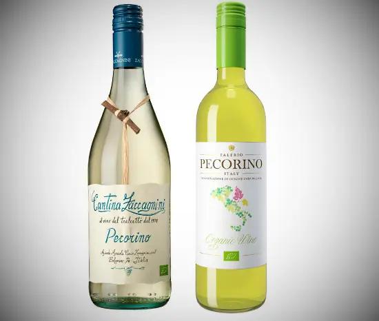 Pecorino - två olika viner