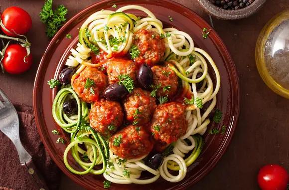 Chianti il Drago e la Fornace - mat med köttbullar Chianti il Drago e la Fornace - mat med köttbullar