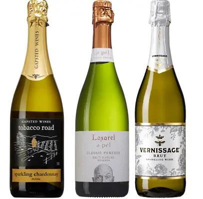 cider mousserande - 3 mousserande viner