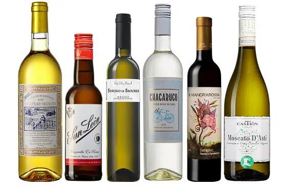 dessertviner - 6 olia viner som provas