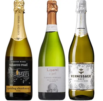 cider mousserande - 3 mousserande viner
