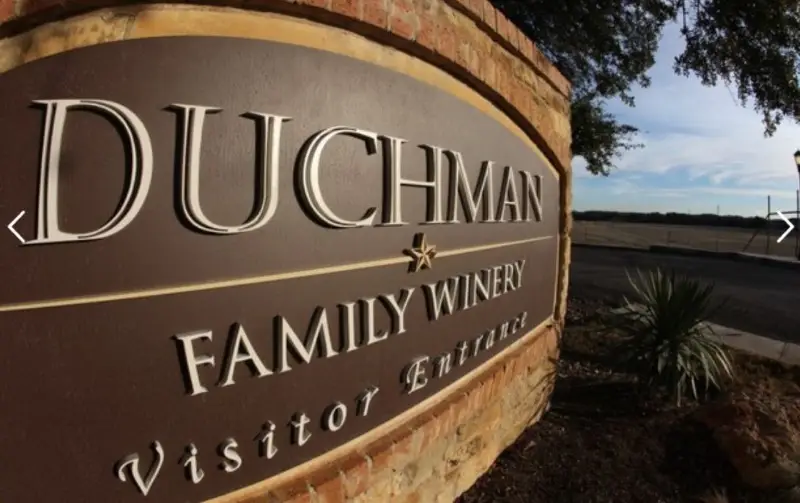 Texas skylten för Duchman