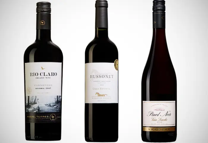 Nya världens viner - tre provade vinflaskor