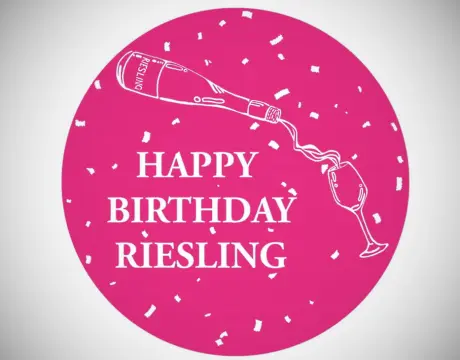 druvan Riesling - happy birthday