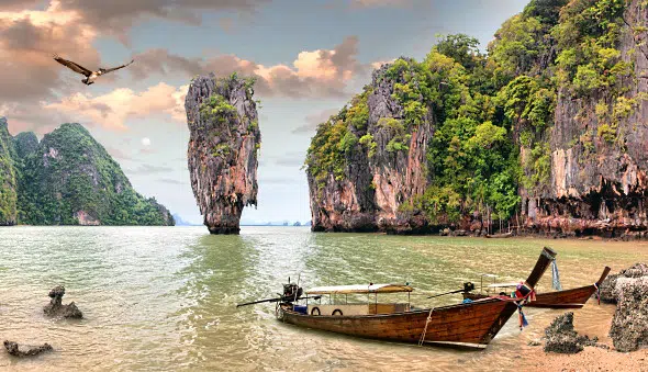 James Bond Island, i Thailand