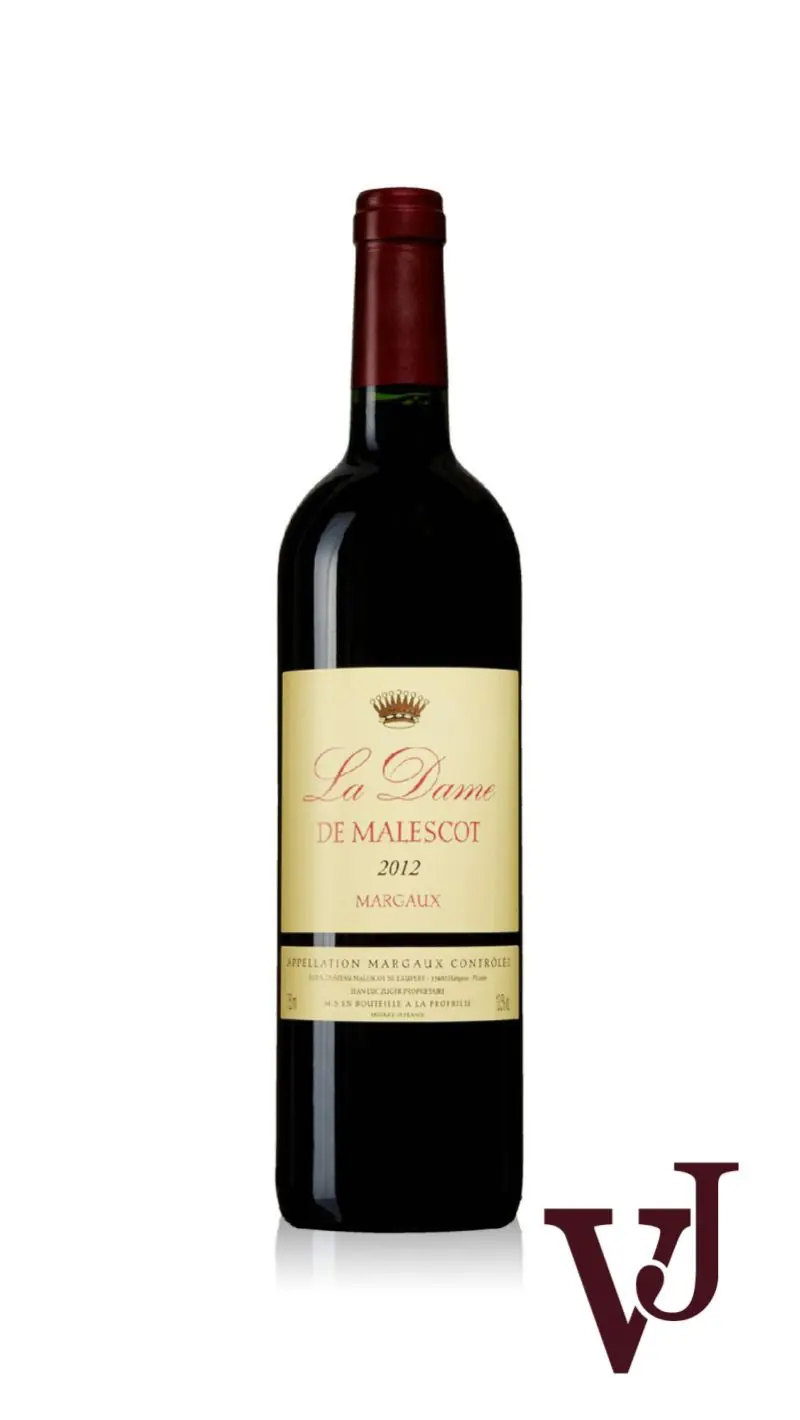 Rött Vin - La Dame de Malescot artikel nummer 549101 från producenten Chateau Malescot St Exupery från området Frankrike - Vinjournalen.se