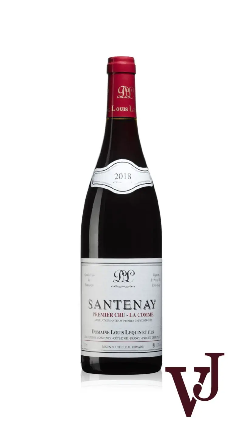 Rött Vin - Santenay La Comme 1er Cru 2018 artikel nummer 9363201 från producenten Domaine Louis Lequin Et Fils från området Frankrike - Vinjournalen.se
