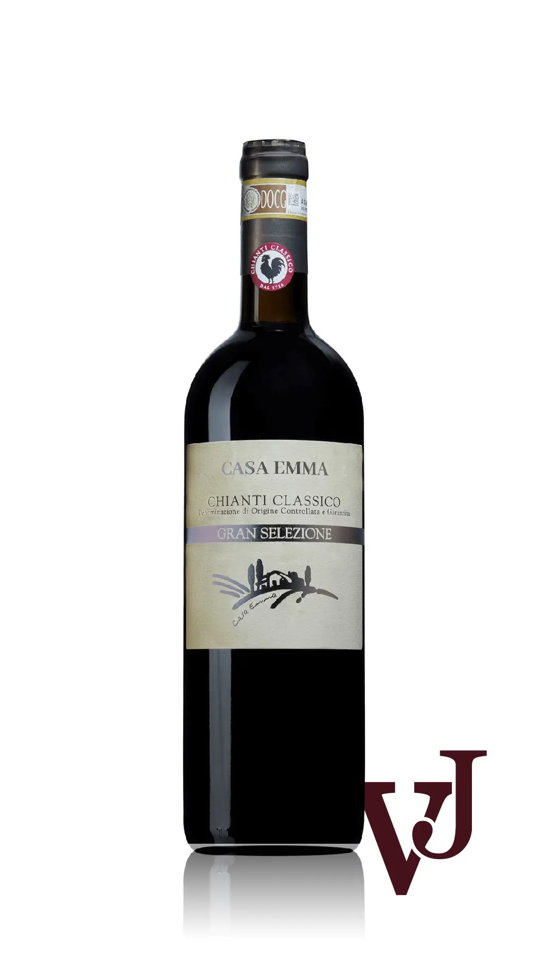 Rött Vin - Casa Emma Chianti Classico Gran Selezione 2018 artikel nummer 9045201 från producenten Casa Emma från området Italien - Vinjournalen.se