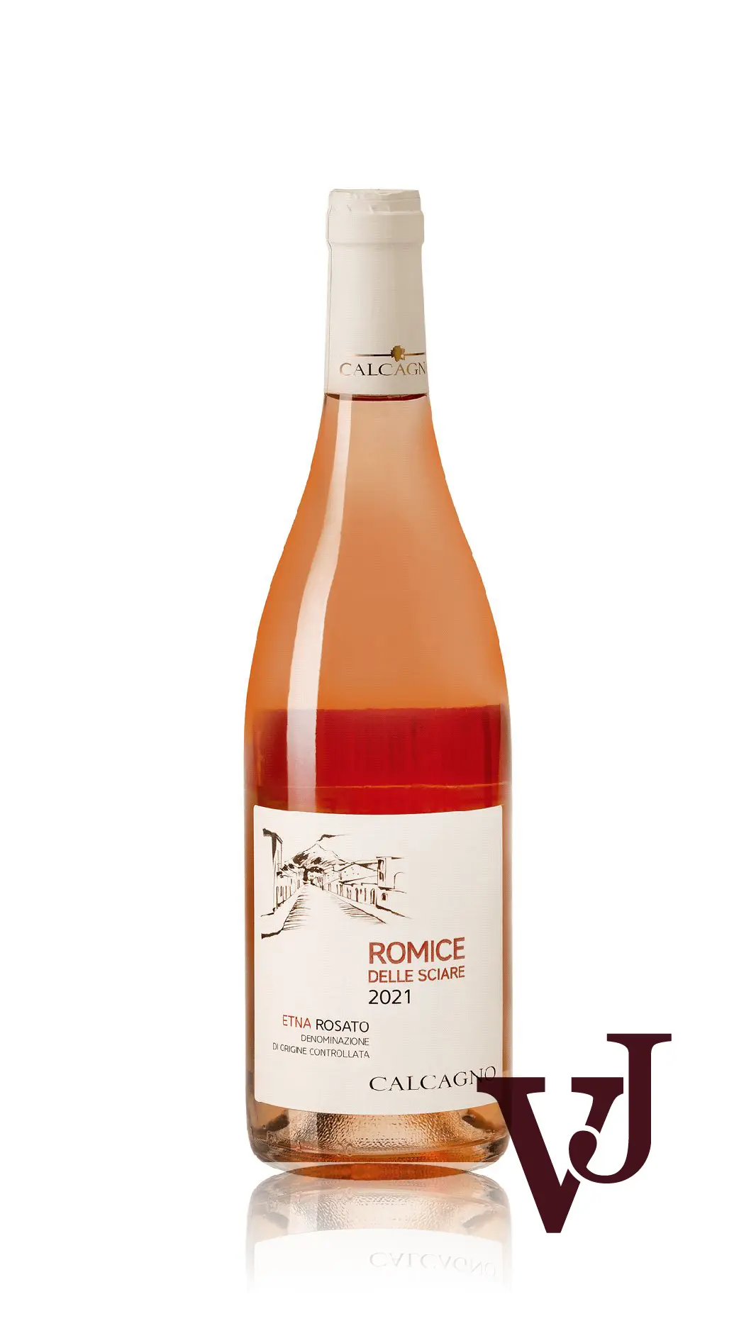 Rosé Vin - Etna Rosato Romice Delle Sciare Calcagno 2021 artikel nummer 5287501 från producenten Calcagno från området - Vinjournalen.se