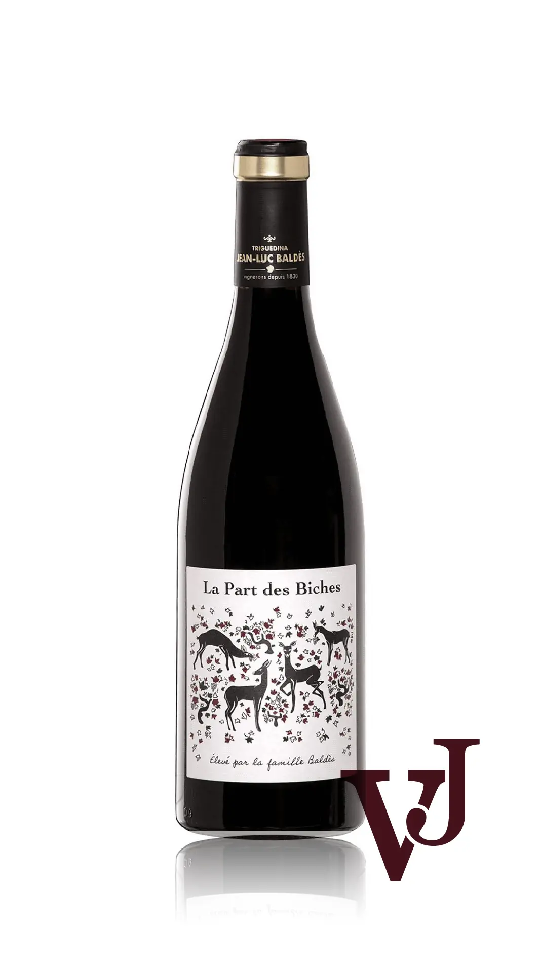 Rött Vin - La Part des Biches artikel nummer 5507901 från producenten Jean Luc Baldes-Clos Triguedina från området Frankrike - Vinjournalen.se