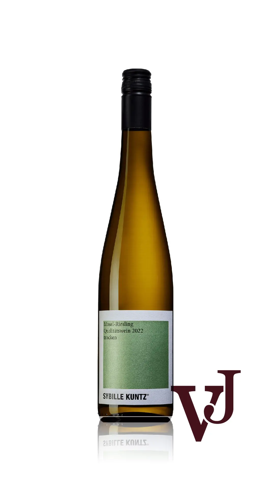 Vitt Vin - Sybille Kuntz Riesling Qualitätswein trocken 2022 artikel nummer 9502501 från producenten Weingut Sybille Kuntz från området Tyskland - Vinjournalen.se