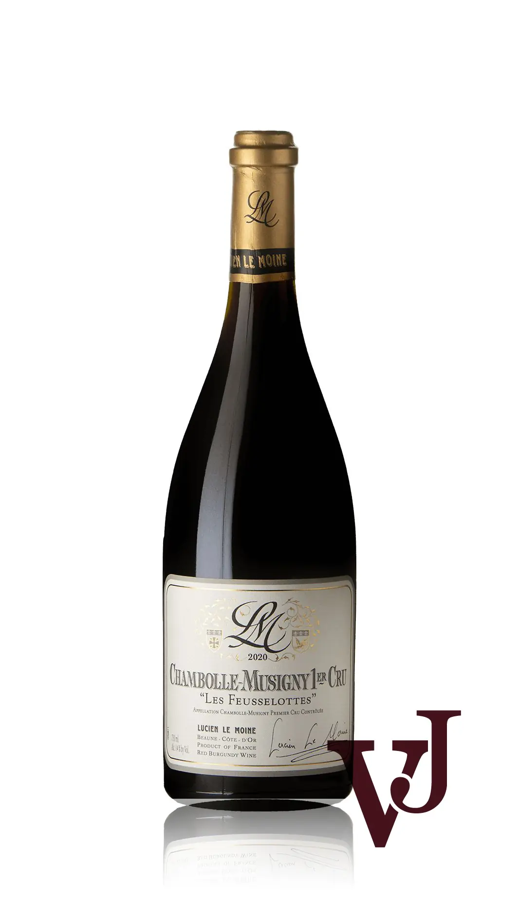 Rött vin - Chambolle-Musigny 1er Cru Les Feusselottes 2020 artikel nummer 9210601 från producenten Lucien Le Moine från Frankrike - Vinjournalen.se