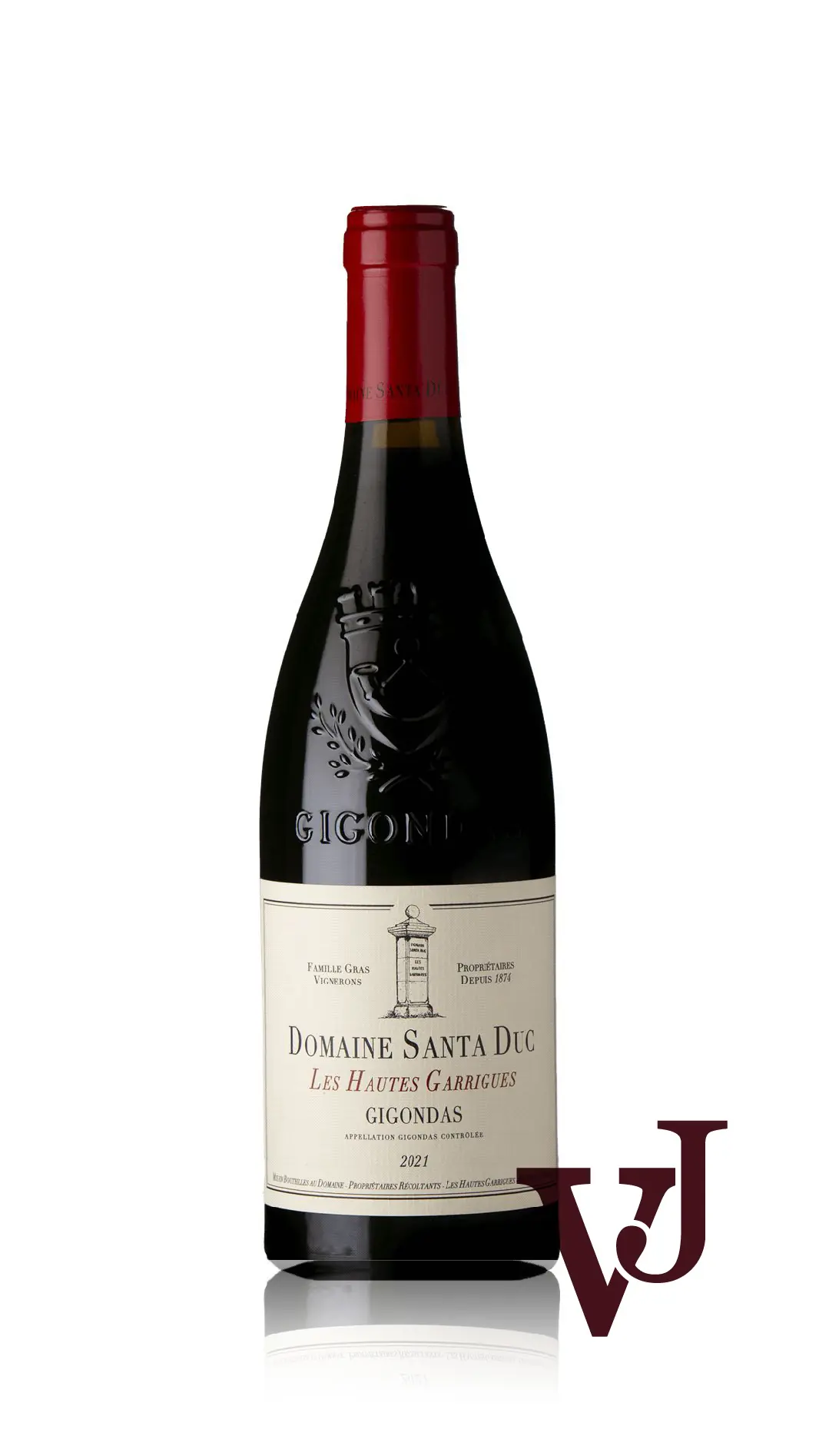 Rött vin - Domaine Santa Duc Les Hautes Garrigues 2021 artikel nummer 9423701 från producenten Domaine Santa Duc från Frankrike - Vinjournalen.se